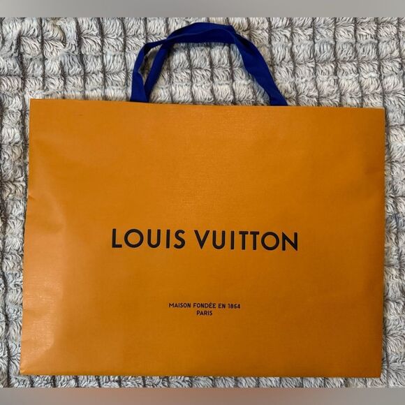 Louis Vuitton Bold Orange Tote shopping bag - Picture 1 of 6
